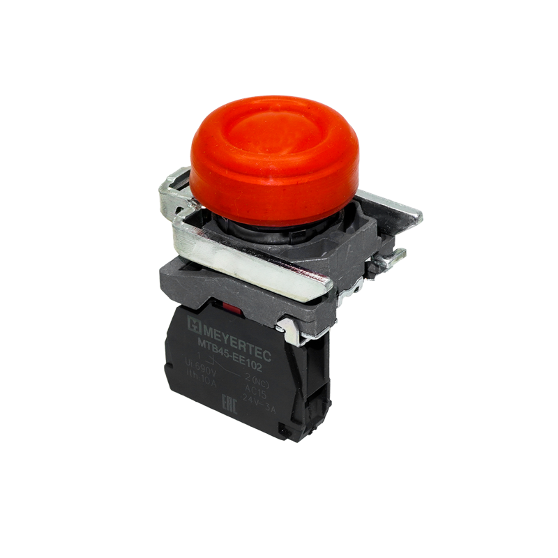 кнопка в кожухе 1nс ip66 металл mtb4-bp42 красн. овен 137191 от BTSprom.by