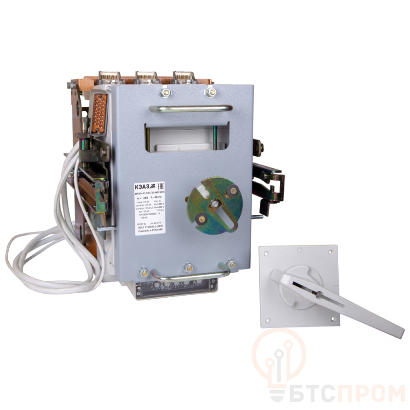 Выключатель автоматический 400А ВА53-41-330050 УХЛ3 690В AC КЭАЗ 240932 фото в каталоге от BTSprom.by  Выключатель автоматический 400А ВА53-41-330050 УХЛ3 690В AC КЭАЗ 240932 фото в каталоге от BTSprom.by