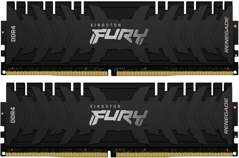 память оперативная kf426c15rbk2/64 64gb 2666mhz ddr4 cl15 dimm (kit of 2) fury renegade black kingston 1000632866 от BTSprom.by