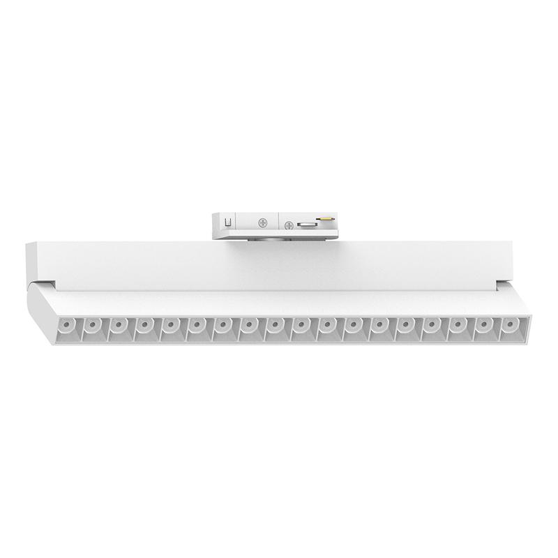 светильник светодиодный трековый на шинопровод 18вт 1620лм 4000к 30град. бел. al139 lensfold feron 51717 от BTSprom.by