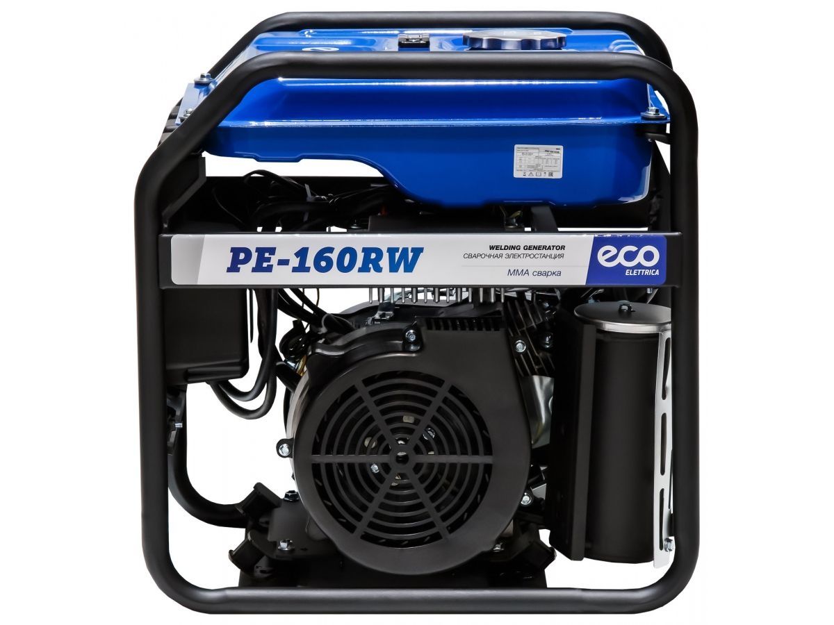  Электростанция сварочная ECO PE-160RW (1.1 кВт, 230 В, бак 15.0 л, для сварки постоянным током, 80А\160A) EC1564-0 фото в каталоге от BTSprom.by