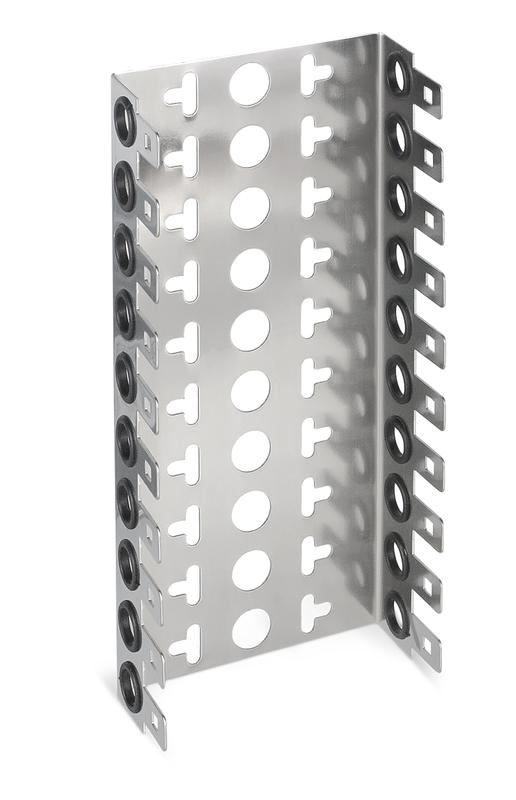 рама (монтажный хомут) fw-100 глубиной 50мм для крепления 10-и плинтов типа krone cabeus 7241c от BTSprom.by