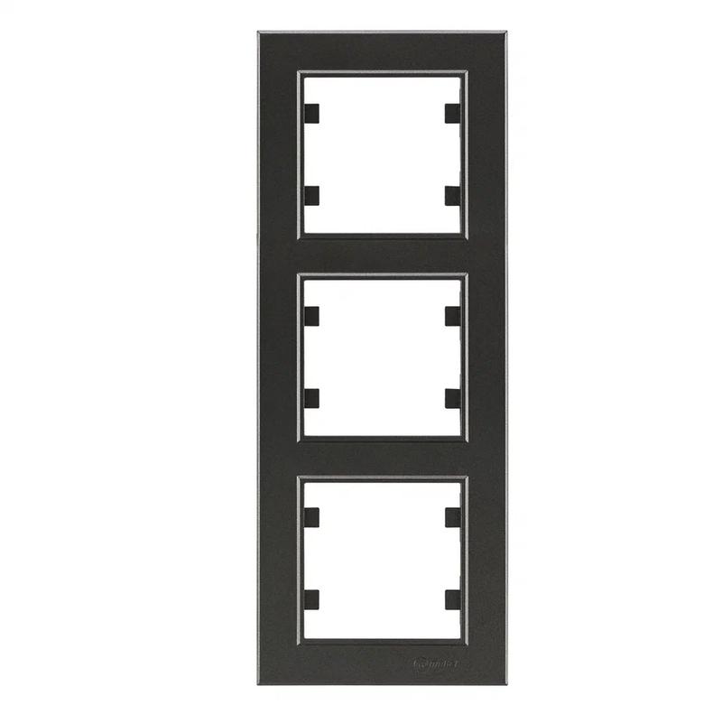 рамка 3-м karea вертик. дым. makel 56050708 от BTSprom.by рамка 3-м karea вертик. дым. makel 56050708 от BTSprom.by