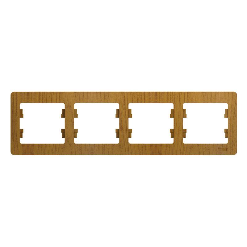 рамка 4-м glossa горизонт. дерево дуб se gsl000504 от BTSprom.by