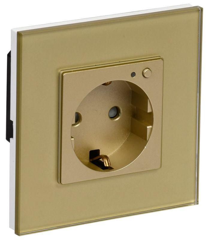 розетка сп 16а wifi+ble стекл/р. защ. шторки iteq smart зол. oni it-r16sfwbg-k22 от BTSprom.by