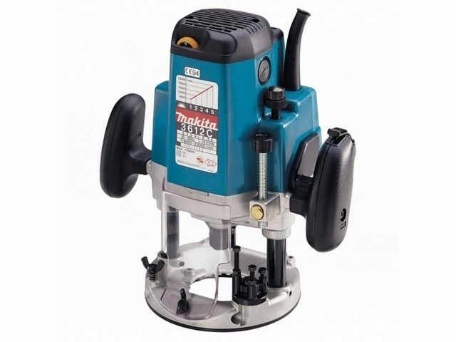фрезер вертикальный makita 3612 c в кор. (1850 вт, цанга 12 мм, 23000 об/мин, регул. об.) 3612c от BTSprom.by