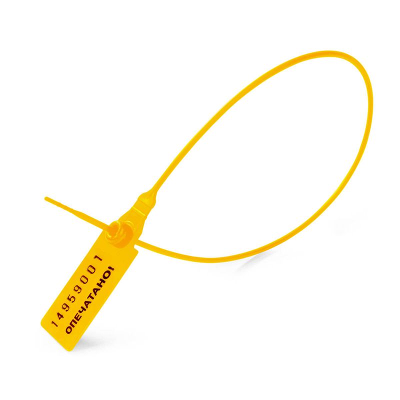 пломба номерная универсал-350 желт. fortisflex 102089 от BTSprom.by