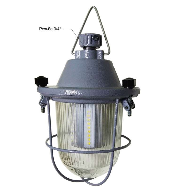 светильник светодиодный нсп 11-100-425/ip62-01-led-110/220в ac/dc 4000к световод нп.001.01 от BTSprom.by