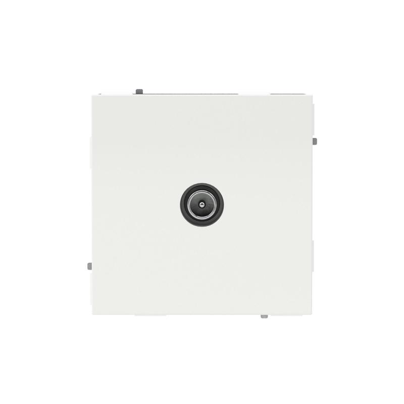 розетка телевизионная проходная tv kant бел. магнолия dkc 7000513 от BTSprom.by