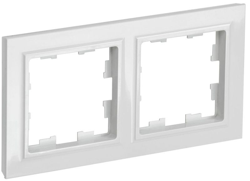 рамка 2-м brite ру-2-брб бел. iek br-m22-k01 от BTSprom.by