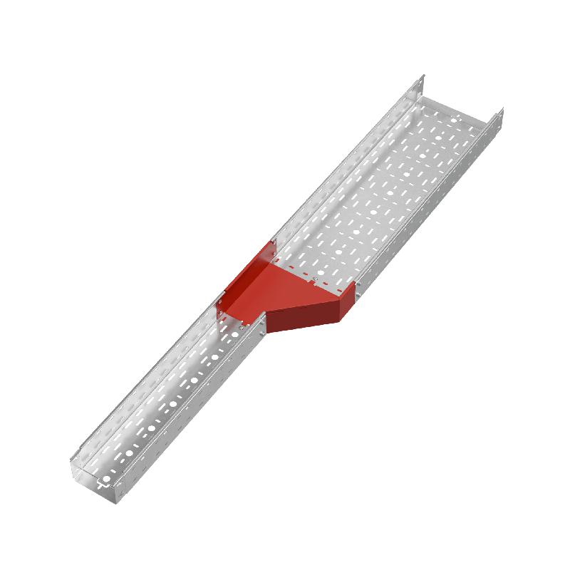 Переходник для лотка правый 100х150-300 "ПЛЮС" PDplus100-150-300-R INOX304 КМ PL5798 фото в каталоге от BTSprom.by