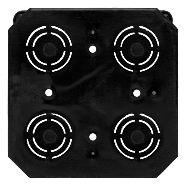  Коробка распаячная КМТ-010-006 для твердых стен с крышкой 107х107х50 полипропилен; винты IP20 син./бел. EKF plc-kmt-010-006 фото в каталоге от BTSprom.by