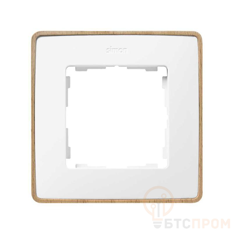 Рамка 1-м Simon82 Detail дерево/бел. (100% Бук) Simon 8201610-270 фото в каталоге от BTSprom.by  Рамка 1-м Simon82 Detail дерево/бел. (100% Бук) Simon 8201610-270 фото в каталоге от BTSprom.by