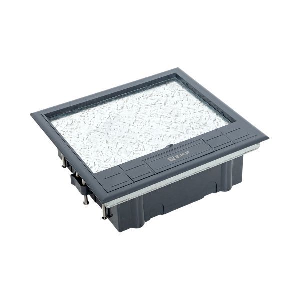 лючок напольный c-line 12 с вертикально расположенной приборной рамкой ekf cl-ln-k-12-1 от BTSprom.by