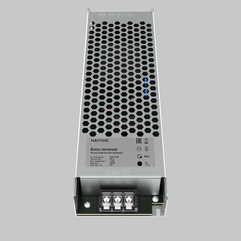  Блок питания PSL012 24В 300Вт IP20 HE Maytoni 821005 фото в каталоге от BTSprom.by