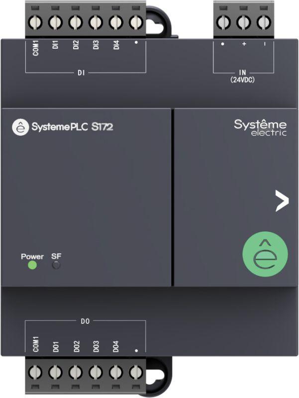 модуль ввода/вывода дискретный 24в dc 8 io: 4 di; 4 do (реле) se sm172edm0800 от BTSprom.by