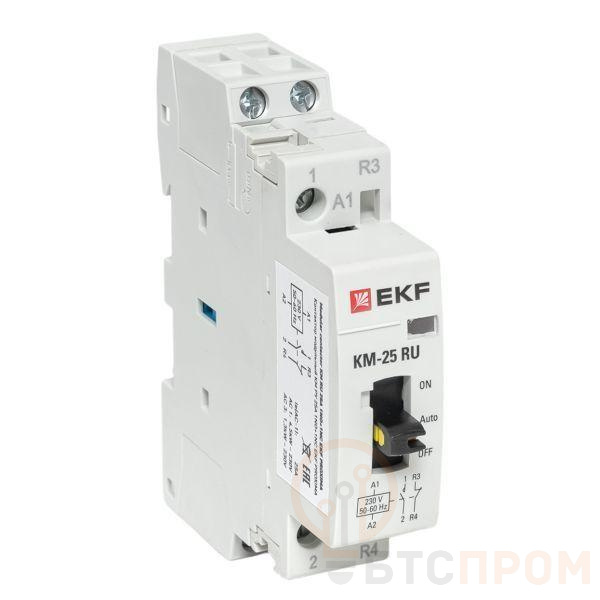 Контактор модульный КМ РУ 25А 1NO+1NC (1 мод.) PROxima EKF km-1m-25-11 фото в каталоге от BTSprom.by  Контактор модульный КМ РУ 25А 1NO+1NC (1 мод.) PROxima EKF km-1m-25-11 фото в каталоге от BTSprom.by