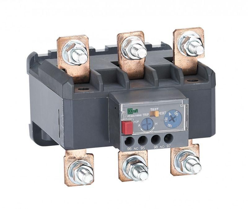реле тепловое рт-02 90а-115а для контакторов 120а-185а dekraft 23504dek от BTSprom.by