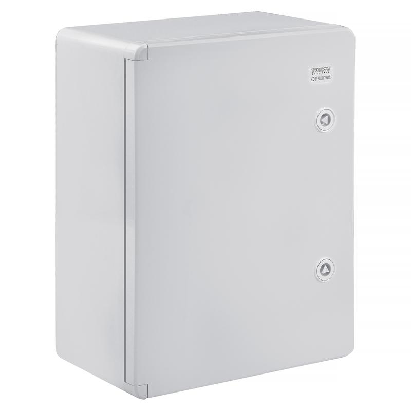 корпус ударопрочный щмпп 400х300х170 ik10 ip65 абс пластик prizma tokov electric tke-pz-pb03-ik10-ip65 от BTSprom.by