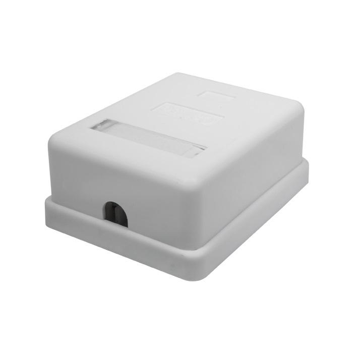  Розетка компьютерная 8P8C RJ-45 UTP кат.5E 1 порт (DIY) SUPRLAN 10-0307-1 фото в каталоге от BTSprom.by