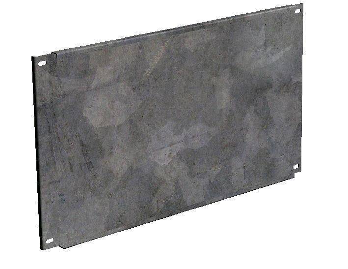 панель монтажная 500х540х2.5 (щрнм-8; щрнм-9) proxima ekf pm-500x540s от BTSprom.by
