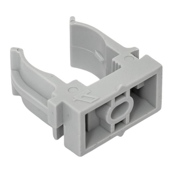  Держатель для труб (клипса) d20мм для монтажн. пистолета сер. (уп.100шт) Plast EKF derjp-z-20 фото в каталоге от BTSprom.by