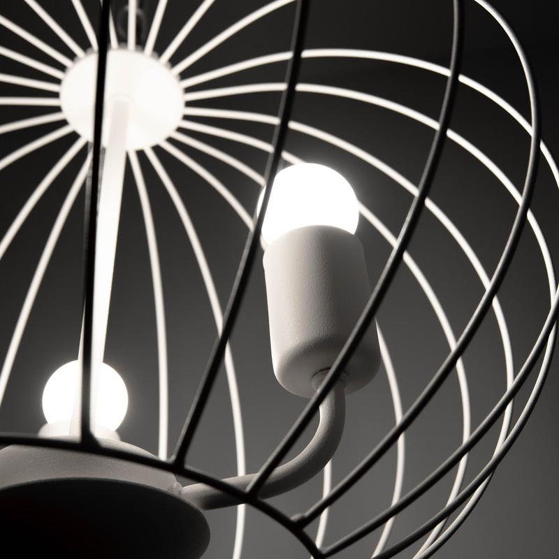  Светильник НСБ 01-3х60-154 "Лада" 231 E27 лофт-кантри бел. муар (инд. упак.) Элетех 1005404567 фото в каталоге от BTSprom.by