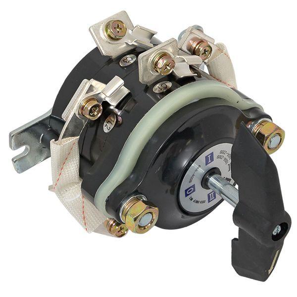  Переключатель пакетный реверсивный 1-кл. 100А IP00 ПП 3-100/Р М3 исп.3 черн. EKF pp-3-100-3r фото в каталоге от BTSprom.by