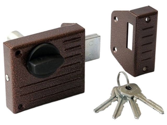 замок накладной зн1-2.1(медь) (зенит) 00-00000655 от BTSprom.by