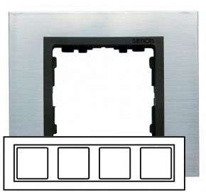 рамка 4-м simon82 нерж. сталь simon 82847-37 от BTSprom.by рамка 4-м simon82 нерж. сталь simon 82847-37 от BTSprom.by