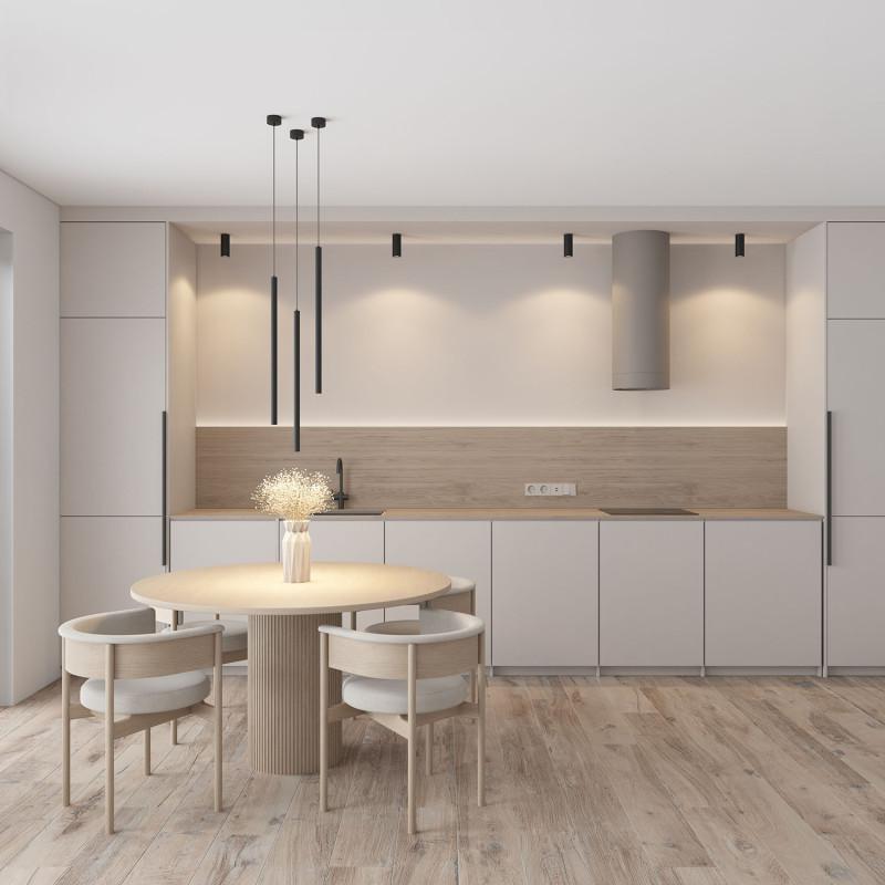  Светильник 15Вт GU10 IP20 накладной алюм. черн. DENKIRS 609508 фото в каталоге от BTSprom.by