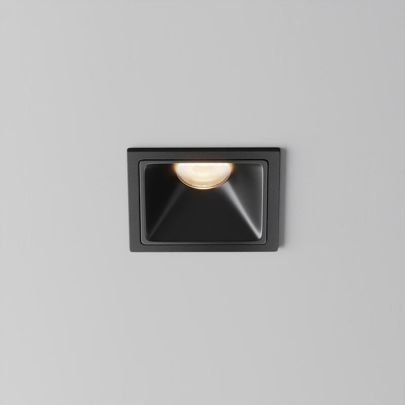  Светильник Alfa LED 10Вт 3000К 60град. встраив. Maytoni DL043-01-10W3K-SQ-B-1 фото в каталоге от BTSprom.by