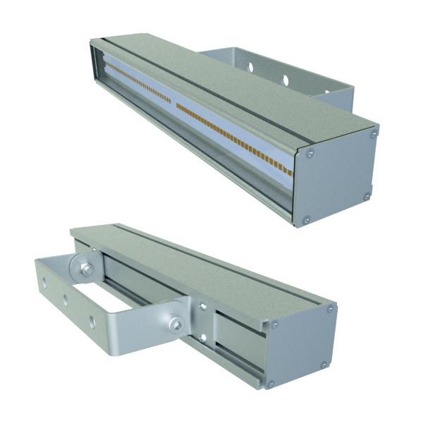светильник светодиодный lad led line-120-15s 15вт 5000к ip66 2012лм 230в ксс типа "д" серебр. ладзавод ladledlls15s от BTSprom.by