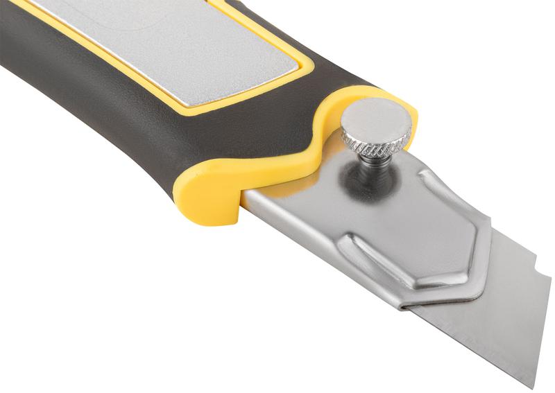  Нож технический 25мм усиленный прорезиненный дополнит. прижим FIT 10329 фото в каталоге от BTSprom.by