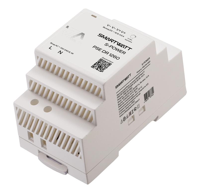 блок питания импульсный pse dr 1260 s-power 12в 60вт 4.5а smartwatt 4512020450009 от BTSprom.by