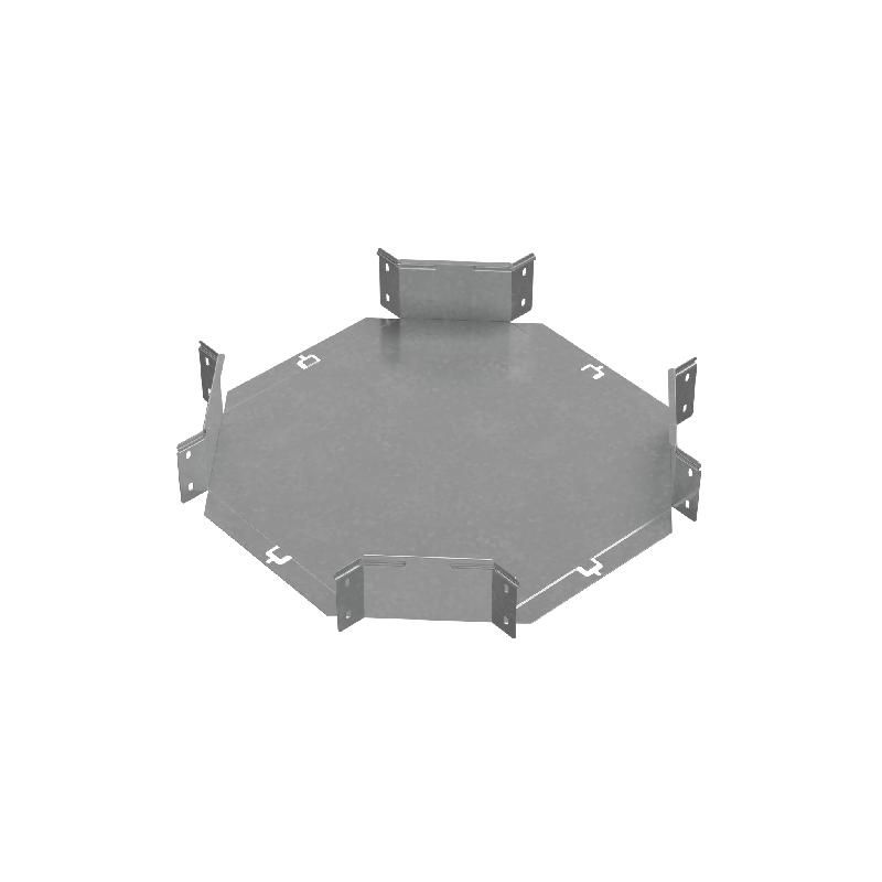 Ответвитель для лотка Х-образ. 300х100 "ПЛЮС" XDplus100-300 INOX304 КМ PL5740 от BTSprom.by