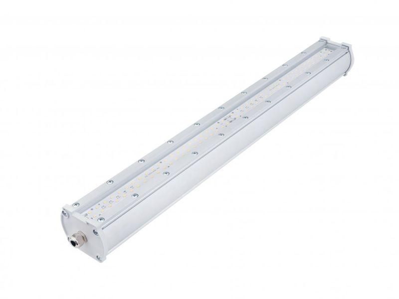 светильник светодиодный piton 48/6100 д прозр. 6100лм 48вт 5000к ip65 0.95pf 80ra кп<1 транзит diora dp48d-pz-5k-t от BTSprom.by