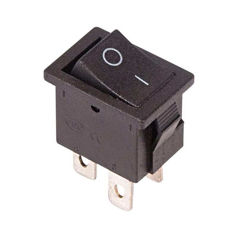выключатель клавишный 250в 6а (4с) on-off черн. mini (rwb-208; sc-768) rexant 36-2146 от BTSprom.by