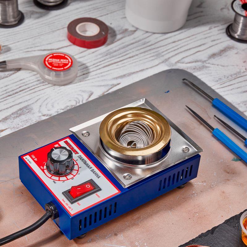  Ванна паяльная модель R38 100Вт o 38мм 200-480град.C Rexant 09-9010 фото в каталоге от BTSprom.by