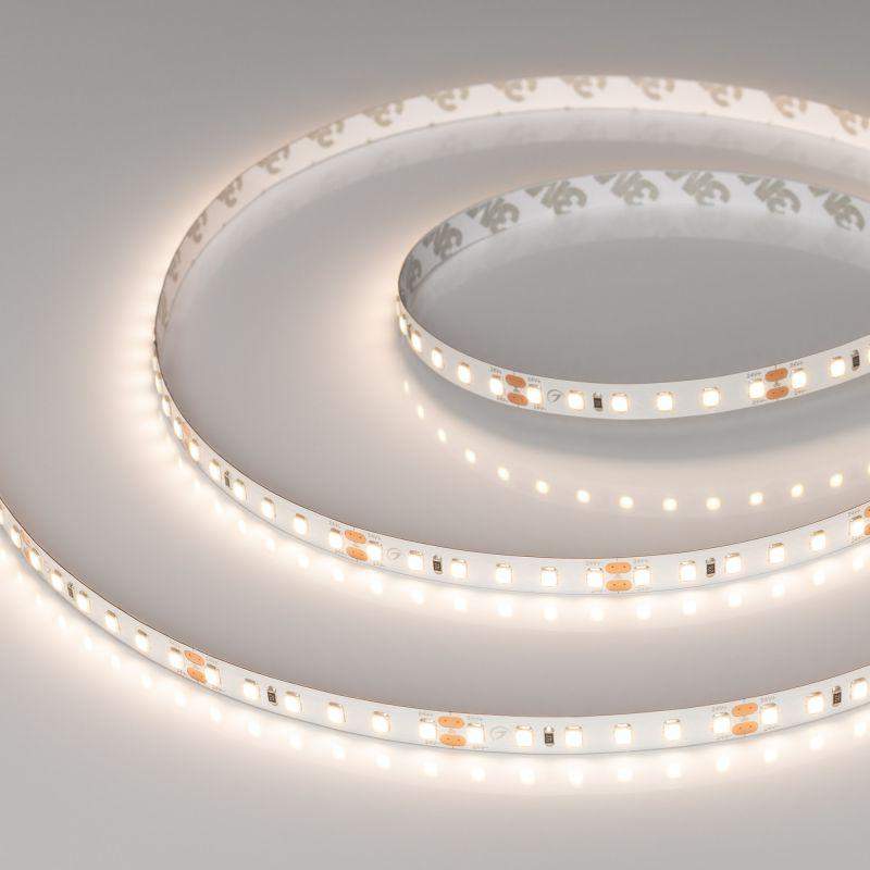 лента светодиодная rt-a120-8mm 24v warm 3500к cri98 14.4вт/м ip20 2835 открыт. (уп.5м) arlight 028573(2) от BTSprom.by