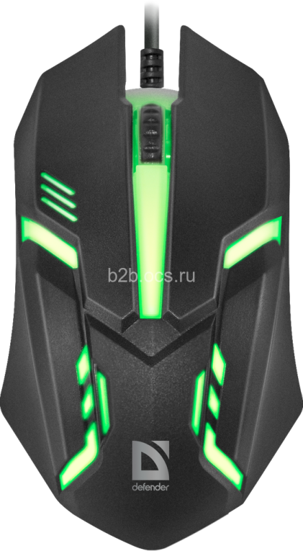 мышь проводная оптическая hit mb-550 7цветов 3 кнопки 1200dpi черн. 52550 defender 1000523036 от BTSprom.by