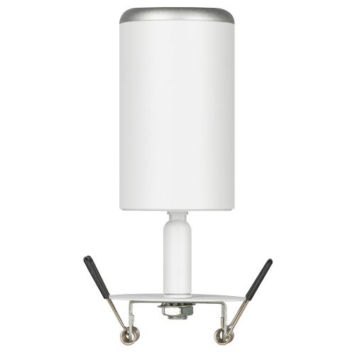  Светильник KL106 MR16 GU5.3 встраив. алюм. WH/SL бел./серебро матов. ЭРА Б0061634 фото в каталоге от BTSprom.by