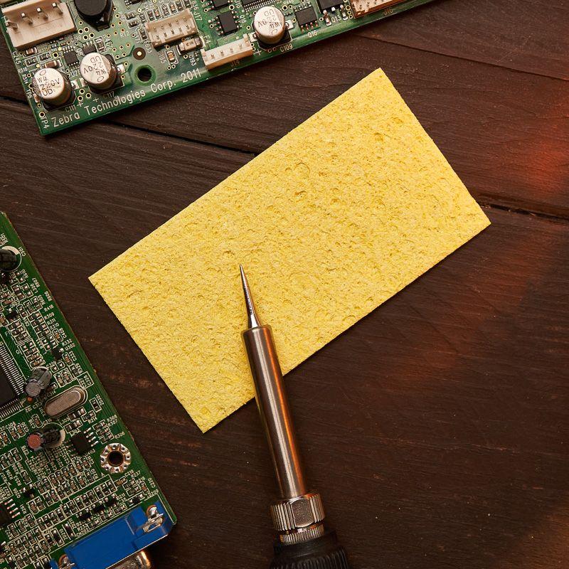  Губка для очистки паяльного жала (для ZD-99) 93х50мм Rexant 12-0191 фото в каталоге от BTSprom.by