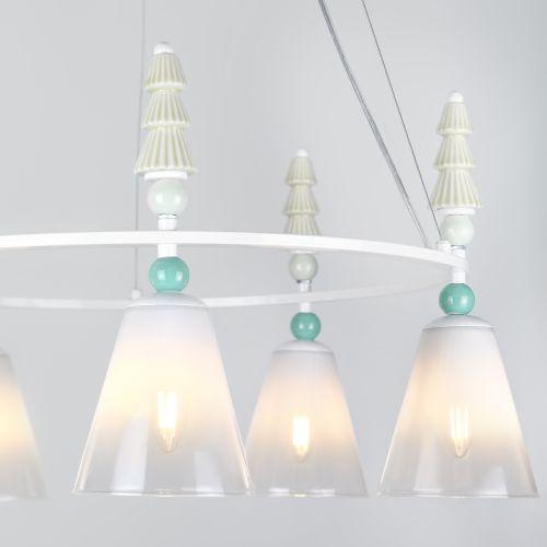  Люстра Cataleya 4146-305 60Вт 5хE27 дизайн Rivoli Б0066494 фото в каталоге от BTSprom.by