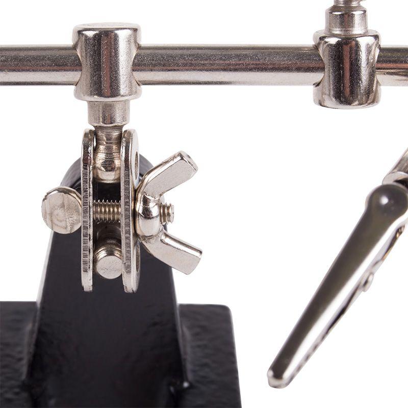  Держатель "третья рука" с лупой х3 (HT-390) (ZD-10D) Rexant 12-0251 фото в каталоге от BTSprom.by