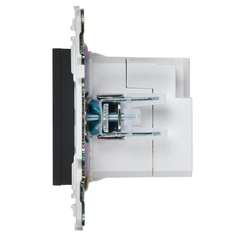  Розетка USB A+C 18Вт SKANDY SK-R13T титан IEK SK-U22-018-K48 фото в каталоге от BTSprom.by