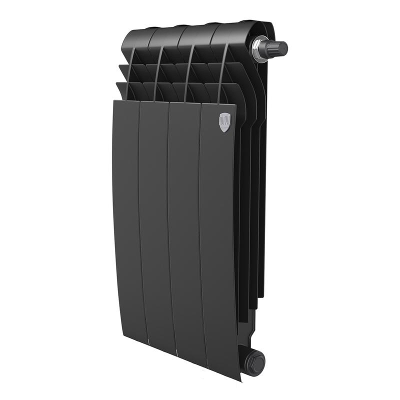 радиатор biliner 500 vr80 4 секц. биметал. noir sable royal thermo нс-1506309 от BTSprom.by
