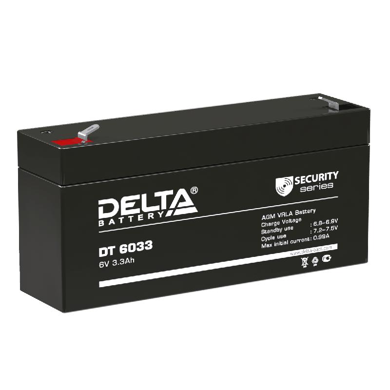 аккумулятор опс 6в 3.3а.ч dt 6033 (125мм) delta 4614010040032 от BTSprom.by