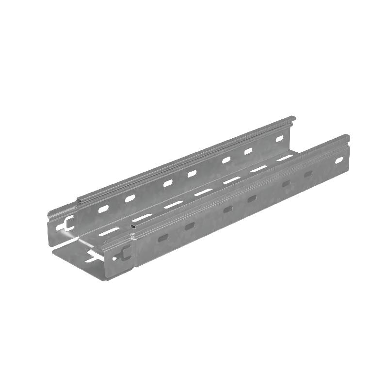 Лоток листовой перфорированный 100х50 L6000 сталь 1.2мм "БЫСТРЫЙ МОНТАЖ ПЛЮС" LPplus50-100-1.2-6000 КМ PL4842 от BTSprom.by