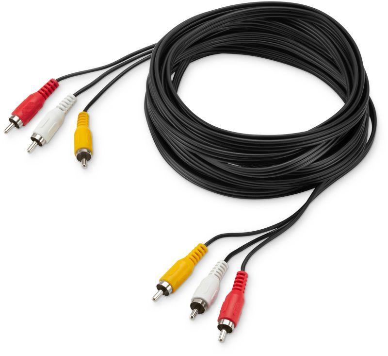 кабель соединительный аудио-видео 3хrca (m)/3хrca (m) 5м. черн. (baac027-5) buro 817201 от BTSprom.by